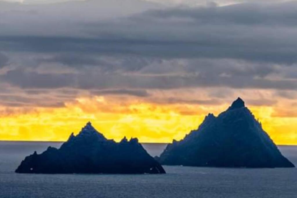 Skellig View Bluebell Rose & The Kerry Cliffs Lägenhet Portmagee Exteriör bild